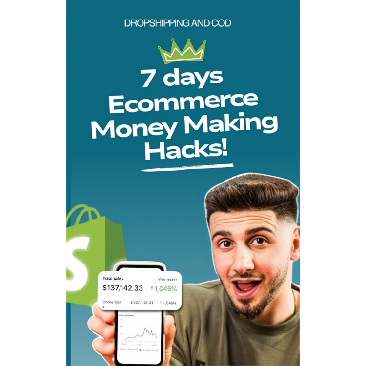 Ecommerce Mastery in Just 7 Days: The Complete Shopify Guide for Much Sales